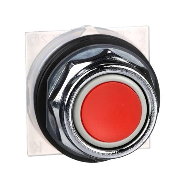 Pulsador rojo Ø 30, retorno de resorte, sin contacto. 9001KR1R Schneider Electric