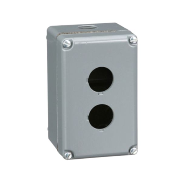 Carcasa vacía metal, 2 aperturas horizontales. 9001KY2 Schneider Electric