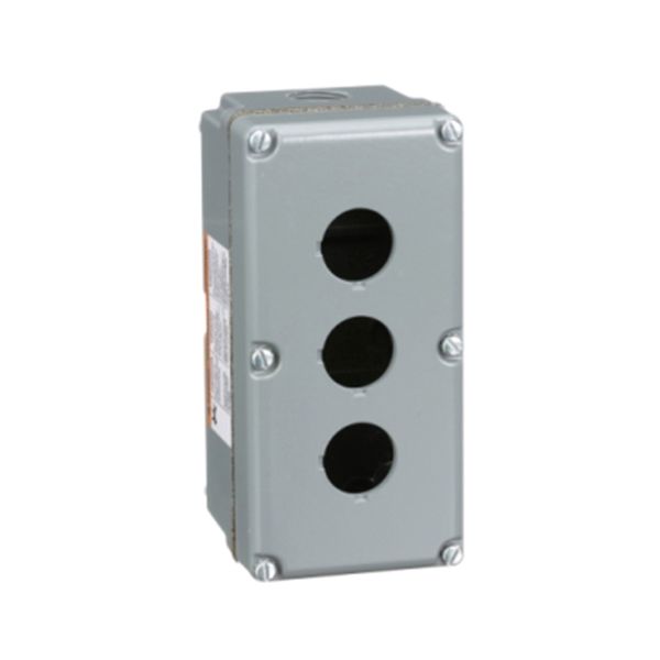 Carcasa vacía metal, 3 aperturas horizontales. 9001KY3 Schneider Electric