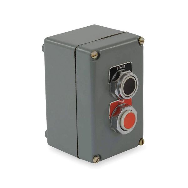 Estación de control, 2 operadores Encender/Detener, Nema 3. 9001KYK21 Schneider Electric