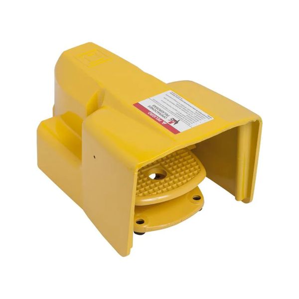 Interruptor de pie, industrial, 0,6 A a 600 V CA, pedal de gran tamaño. 9002AW133 Schneider Electric