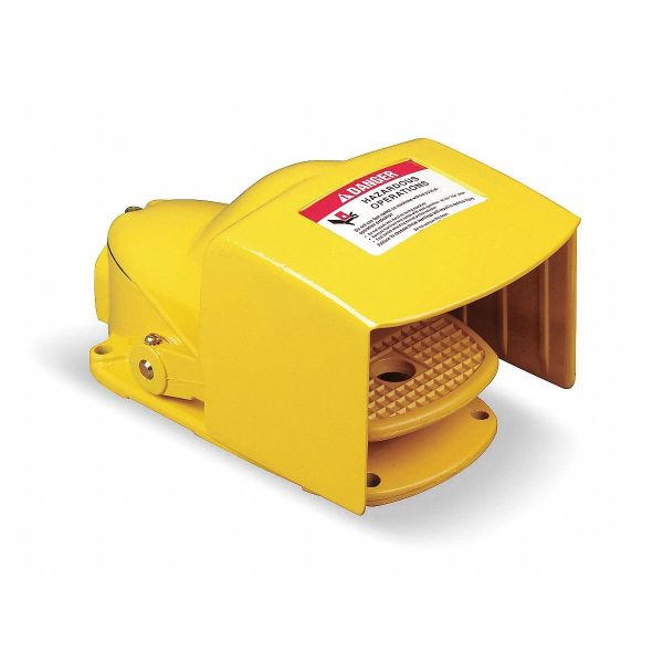 Interruptor de pie, industrial, pestillo, 5 A a 600 V CA. 9002AW7 Schneider Electric