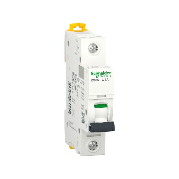 Interruptor termomagnético, 1 polo, 3 A, curva C. A9F74103 Schneider Electric