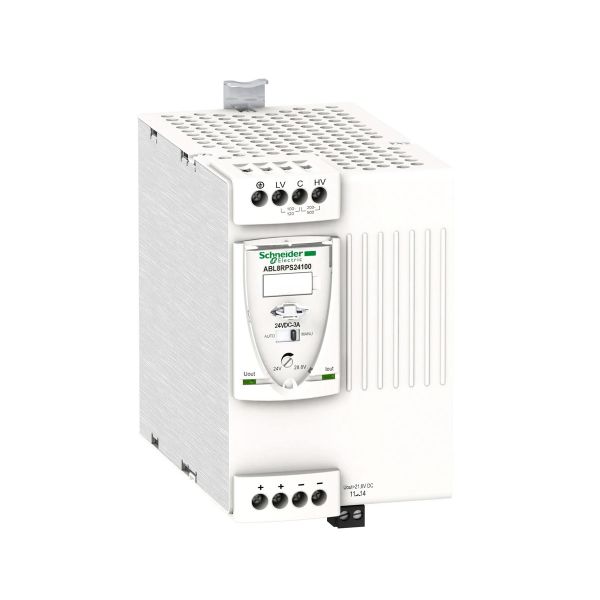 Fuente de alimentación conmutada modular, 3 fases, 400 V CA. ABL8WPS24200 Schneider Electric