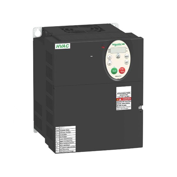 Variador de velocidad, 3 fases, 380-480 V. ATV212HU75N4 Schneider Electric