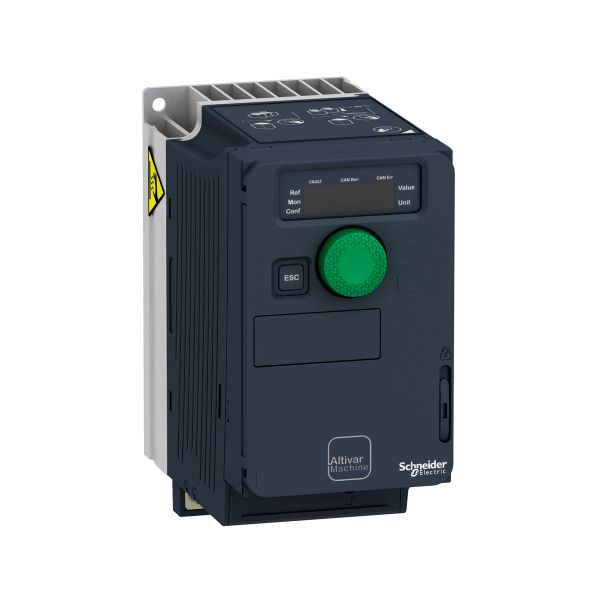 Variador de velocidad compacto, 1 fase, 0.37 kW. ATV320U04M2C Schneider Electric