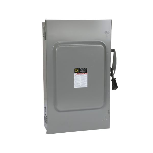 Interruptor de seguridad, 3 polos, 200 A. D324N Schneider Electric