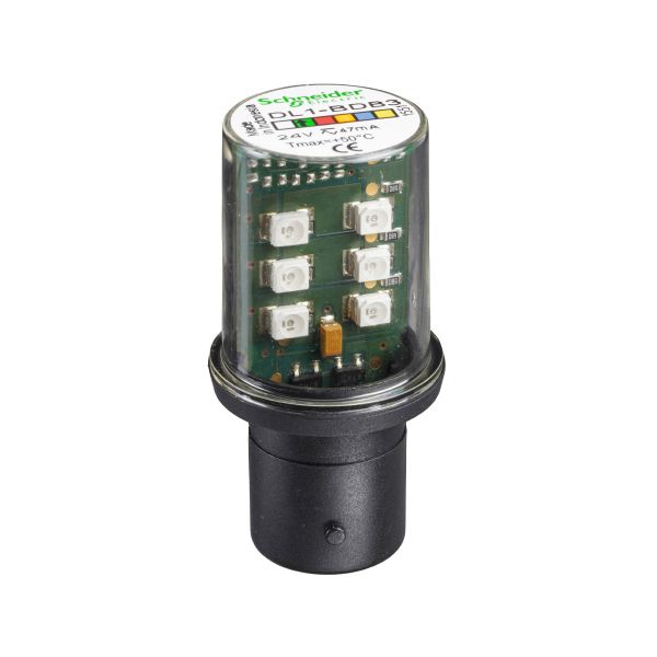 Bombilla LED verde para señalización. DL1BDB3 Schneider Electric