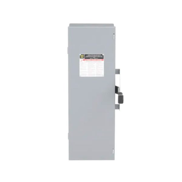 Interruptor de seguridad de doble tiro, 3 polos, 100 A. DTU363 Schneider Electric