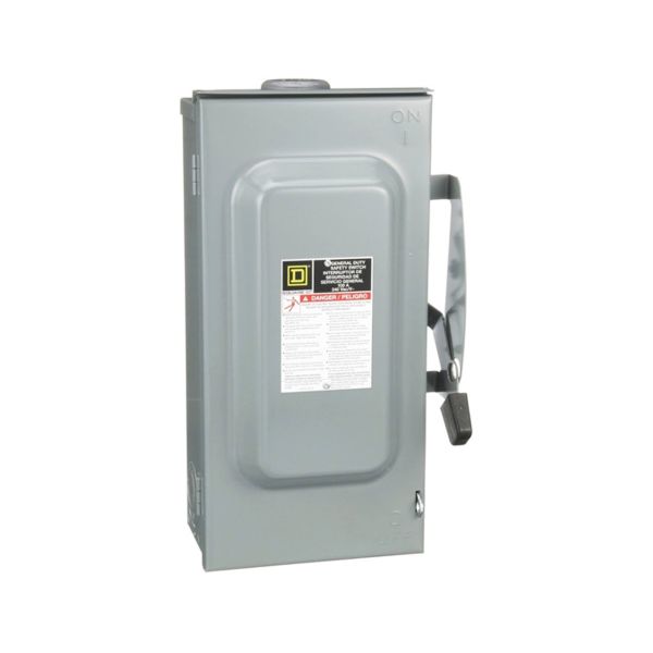 Interruptor general de seguridad, portafusibles, 3 polos. DU323RB Schneider Electric