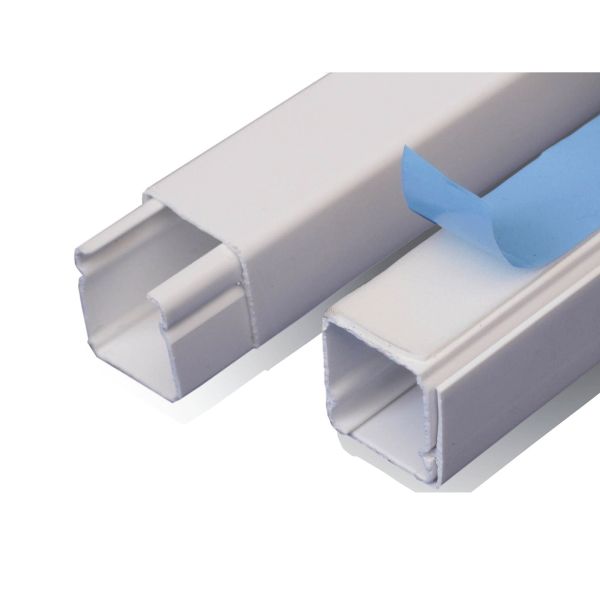 Canaleta con retenedor+adhesivo, 20x20 mm x 2 mts. DXN10071 Schneider Electric