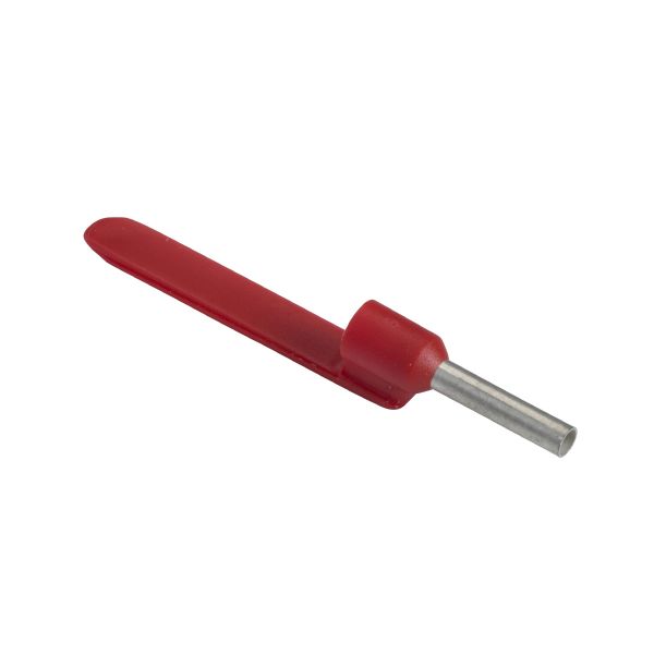 Terminal de cable aislado, 1 mm², rojo. DZ5CA010 Schneider Electric