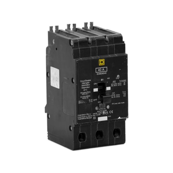 Interruptor atornillable, 3 polos, 40 A. EGB34040 Schneider Electric