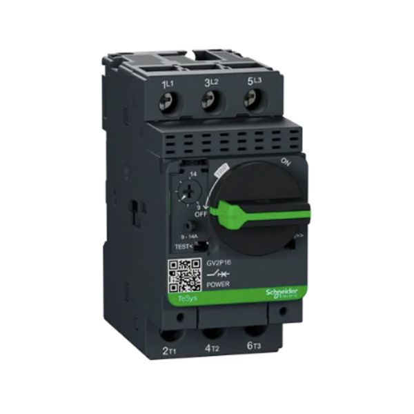 Interruptor magnetotérmico, 3 polos, rango de ajuste 9-14 A. GV2P16 Schneider Electric