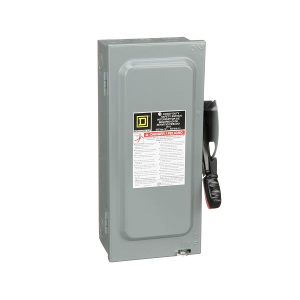 Interruptor de seguridad, 3 polos, 30 A. H361 Schneider Electric