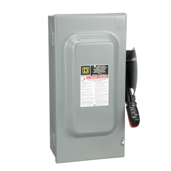 Interruptor de seguridad de 3 polos, 60A, H362 Schneider Electric