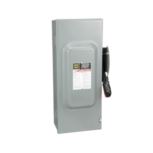 Interruptor de seguridad, servicio pesado, 3 polos, 100 A, NEMA 1, H363 Schneider Electric