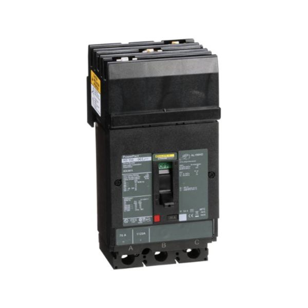 Interruptor Termomagnético HDA, 3 polos, 70 A, 600V. HDA36070 Schneider Electric