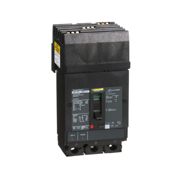 Interruptor atornillable, 3 polos, 150 A. HDA36150 Schneider Electric