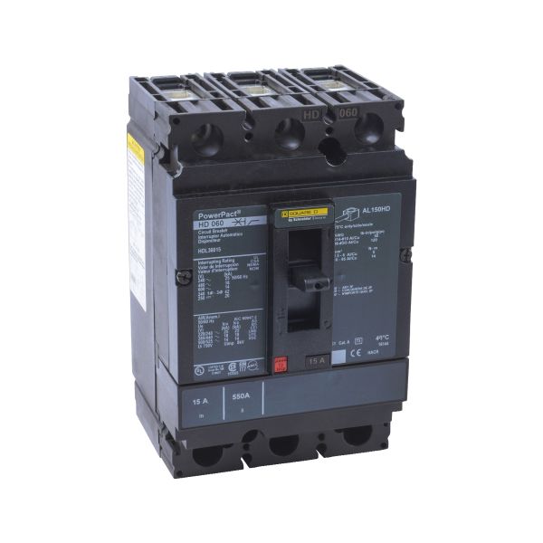 Interruptor atornillable, 3 polos, 15 A. HDL36015 Schneider Electric