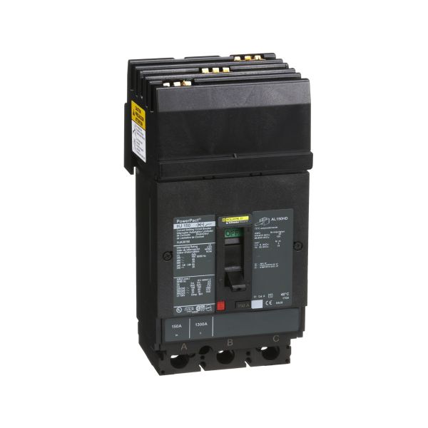Interruptor atornillable, 3 polos, 150 A. HJA36150 Schneider Electric