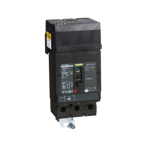 Interruptor atornillable, 3 polos, 200 A. JDA36200 Schneider Electric