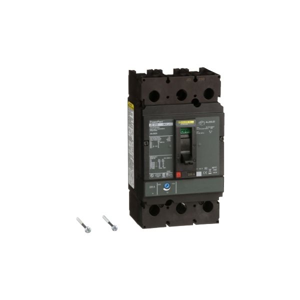 Interruptor atornillable, 2 polos, 225 A. JDL26225 Schneider Electric