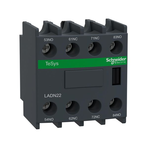 Bloque de contacto auxiliar, Instantáneo, 10 A , 690 V. LADN22 Schneider Electric