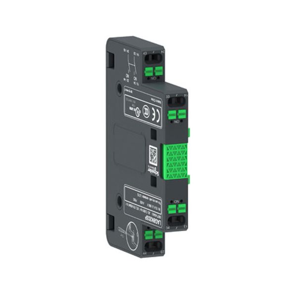 Contacto auxiliar con terminales de resorte R1, 2 NA. LAG8N203P Schneider Electric