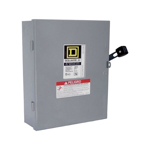 Interruptor de Seguridad 3 Polos, 60A, LM322 Schneider Electric