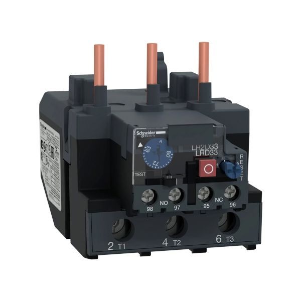 Relevador de protección térmica, 63-80 A. LRD3363 Schneider Electric