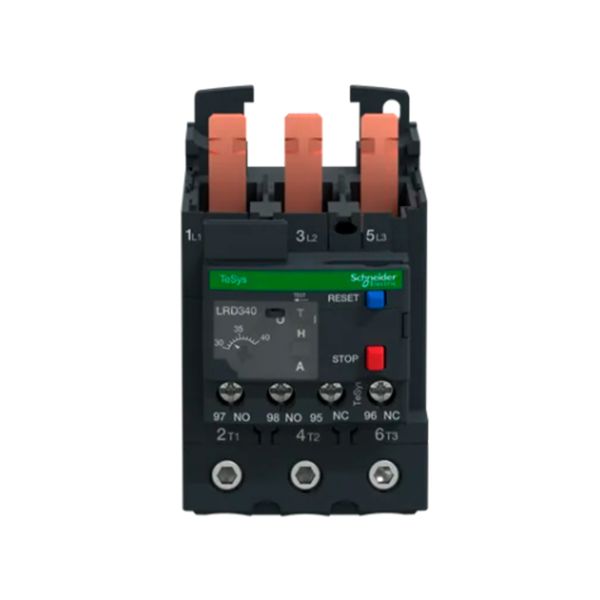 Relevador de sobrecarga térmica TeSys, 65 A. LRD365 Schneider Electric