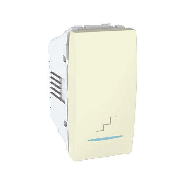 Interruptor Escalera o 3 vías, 1 Módulo, 10 A, MU3.103T.25N-HC Schneider Electric