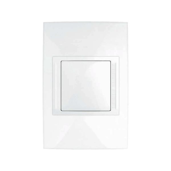 Placa Blanca, 2 Módulos, MU4.102.18-HC Schneider Electric