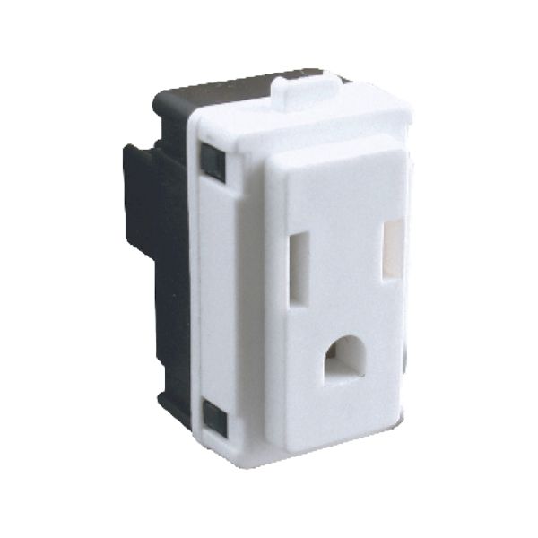 Toma De Corriente 2 Polos + Tierra, 127V, 15A, MWD130097831 Schneider Electric