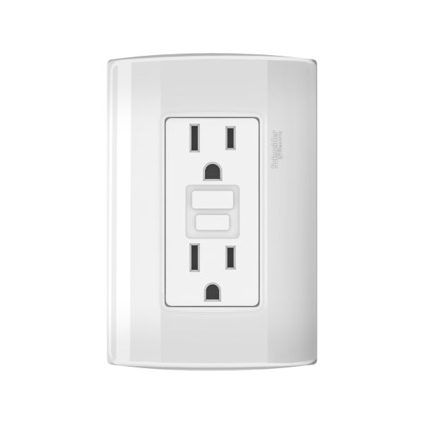 Contacto Dúplex, 2 Polos+ Tierra, 15 A, 127 V, MWD131317545 Schneider Electric