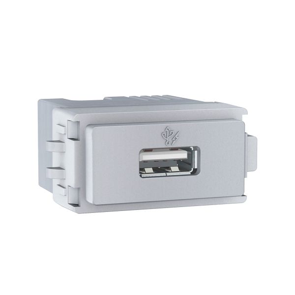 Toma USB 2.0, blanco, 1 módulo. MWD70910 Schneider Electric