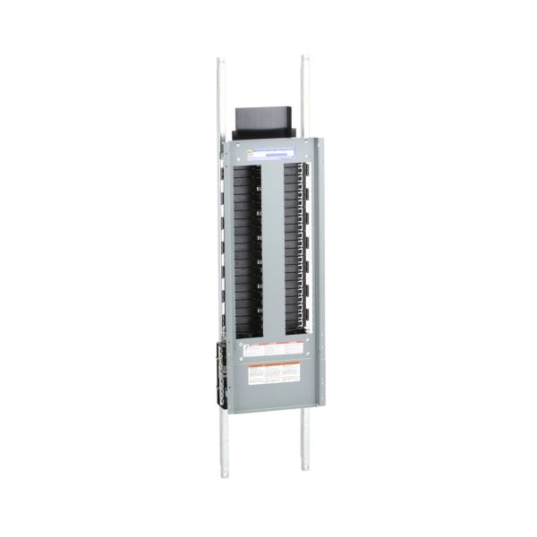 Interior del panel, NF, terminales principales, busbar de cobre. NF442L4C Schneider Electric