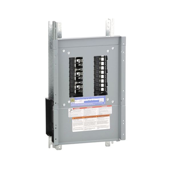 Interior del panel, NF, terminales principales, bus de Cu. NQ418L1C Schneider Electric