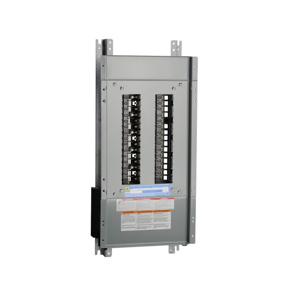 Panel interior, NQ, 600 A, 30 espacios de polos, trifásico. NQ430L6C Schneider Electric