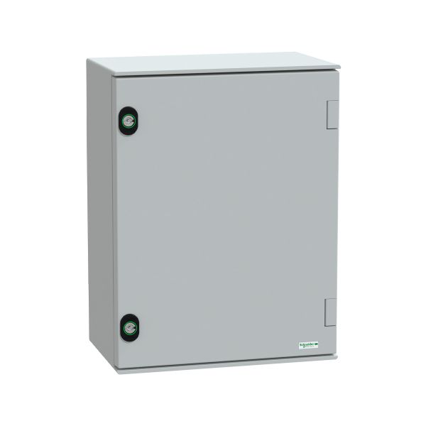 Gabinete de montaje de pared, 430 x 330 x 200 mm, IP66. NSYPLM43G Schneider Electric