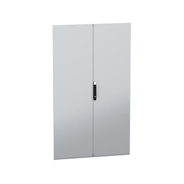 Dos puertas lisas para armario, 2000 x 600 mm. NSYSFND20122D Schneider Electric