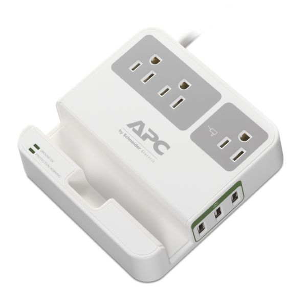 Sistema APC Home/Office Surgearrest 3 Tomas 3 puertos USB Schneider Electric P3U3