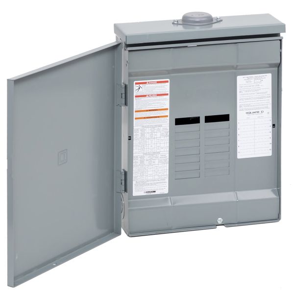 Centro De Carga QO Zapatas Principales 125A, Monofásico, 12 sp Schneider Electric QO112L125PGRB