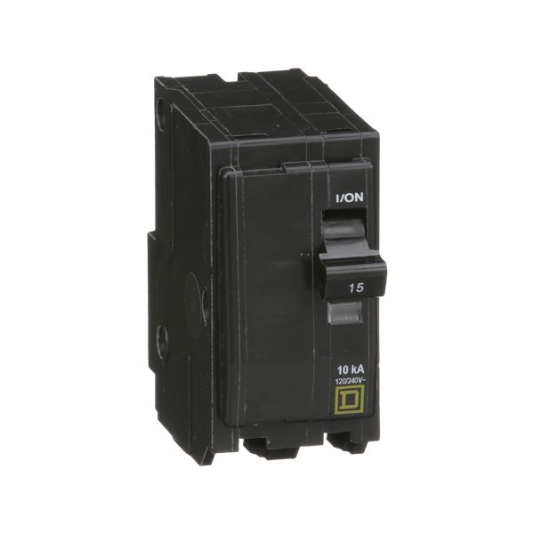 Pastilla Interruptor Termomagnético 2 Polos, 15A, QO215 Schneider Electric