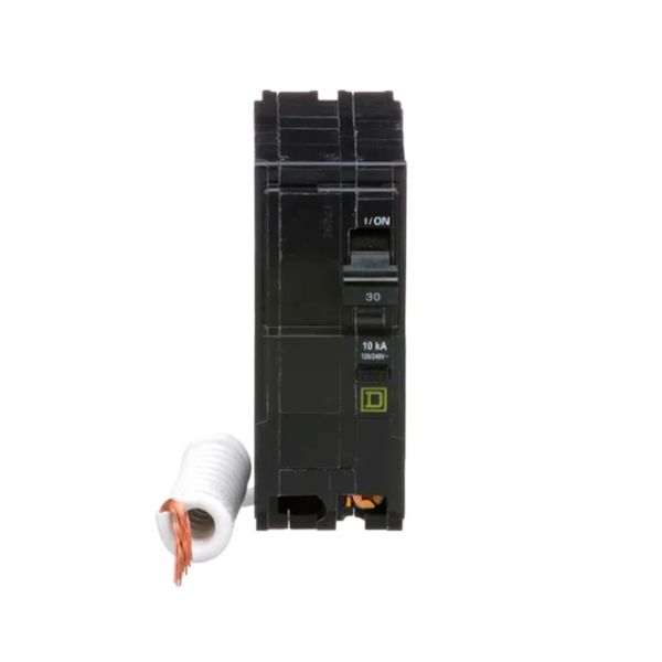 Mini disyuntor, QO, 30A, 2 polos,120/240 VCA, 10 kA. QO230EPD Schneider Electric