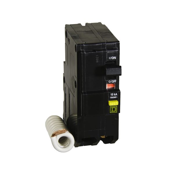 Interruptor termomagnético QO, 30 A, enchufable. QO250GFI Schneider Electric