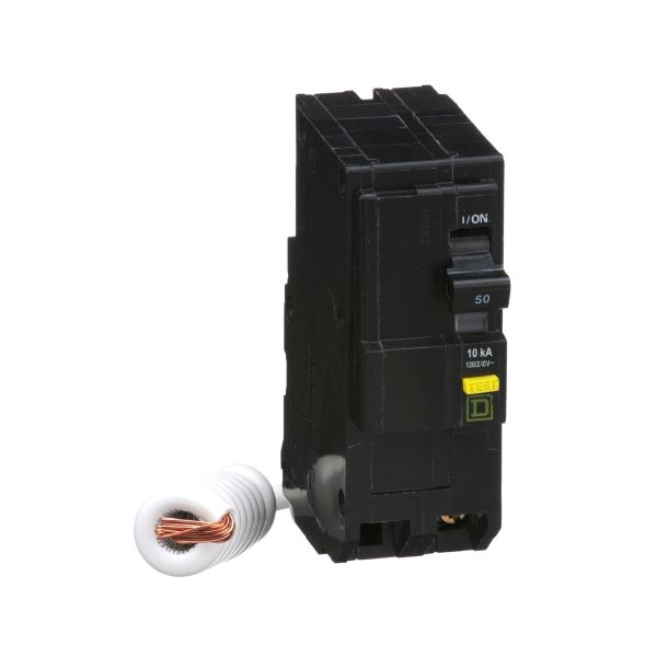 Interruptor termomagnético QO, 50 A, enchufable. QO250GFI Schneider Electric