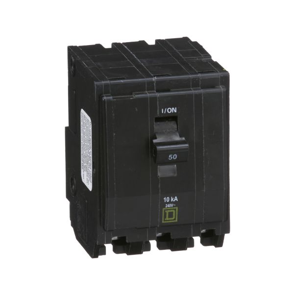 Interruptor termomagnético QO, 50 A. QO350 Schneider Electric