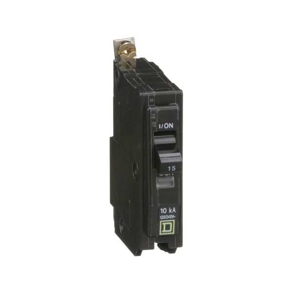 Pastilla Interruptor Termomagnético QOB, 1 Polo, 15A, QOB115 Schneider Electric